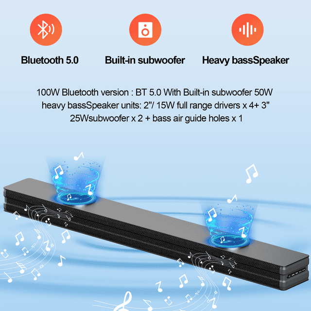 VEAT00L S50L Sound Bars for TV